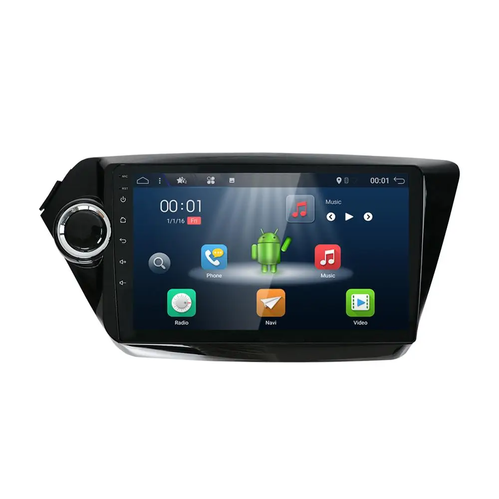 Sale 4G+64G Android 9.0 Car Radio Multimedia Video Player Navigation GPS For KIA RIO 3 4 2011-2018 rio sedan 2 din rear view camera 1