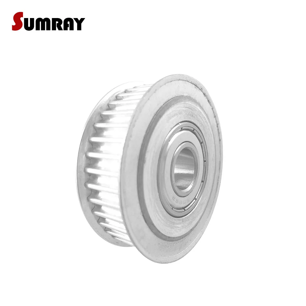 SUMRAY MXL 40T натяжной шкив 5/6/7/8/10 мм Натяжной ролик 7/11 зубчатый с подшипником|Шкивы| |
