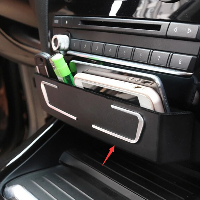 Автомобильная центральная консоль CD панель коробка для хранения BMW X3 F25 X4 F26 14 2016