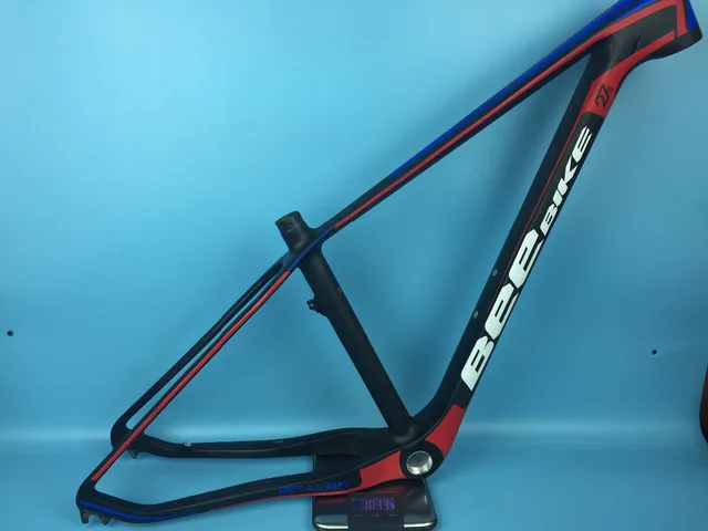 Cheap 29er mtb carbon bicycle frameset mountain carbon frame 26 27.5 inch toray full carbon bikes matt black free ship