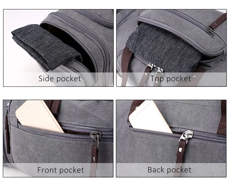 Scione Новое поступление для мужчин путешествия чемодан ручной сумки высокое качество холст вещевой плечо мода большой ёмкость ночь