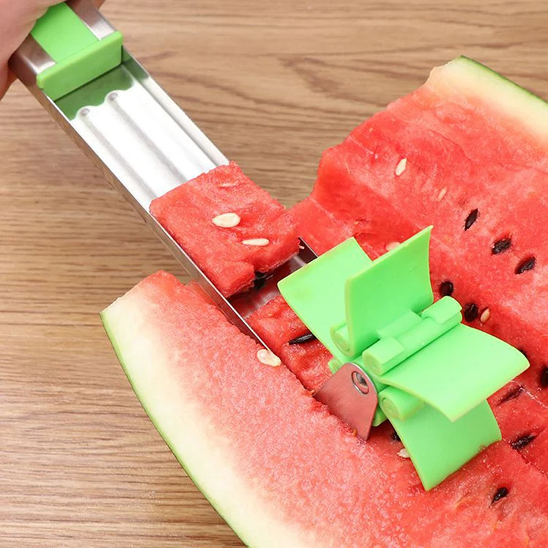 

Watermelon Cutter Windmill Shape Plastic Slicer Save Cutter for Cutting Watermelon Power