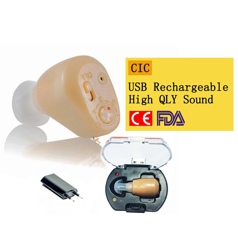 Preise NEUE Wiederaufladbare audiphone Mini Hörgerät Anhörung Verstärker Ohr Sound Verstärker Hörgeräte Wiederaufladbare hörgerät