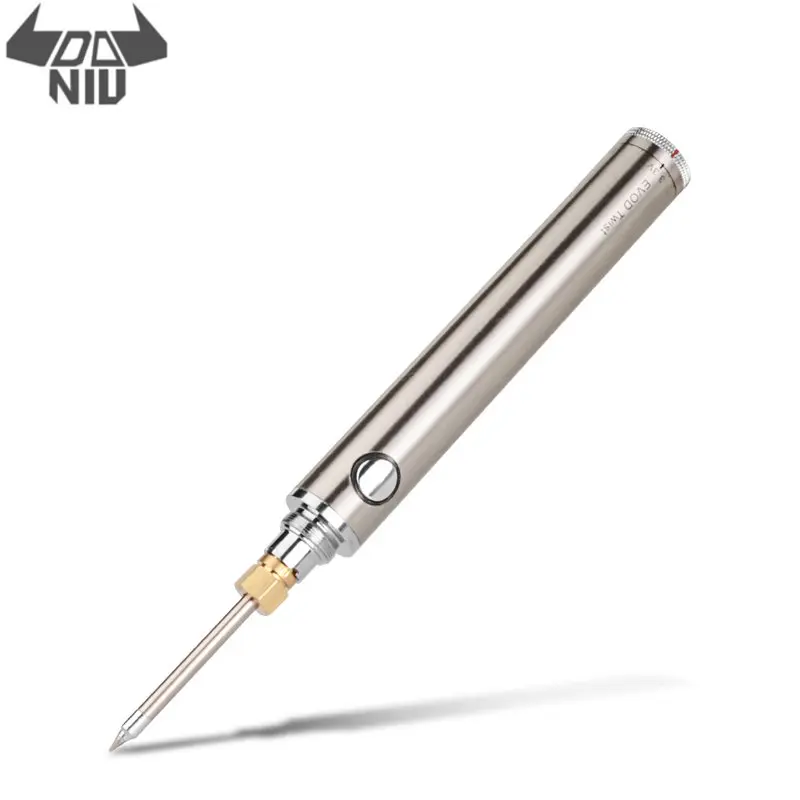 

DANIU 5V 8W Solder Iron Wireless Charging Soldering Iron Mini Portable Rechargeable Battery Soldering Iron with USB Welding Tool