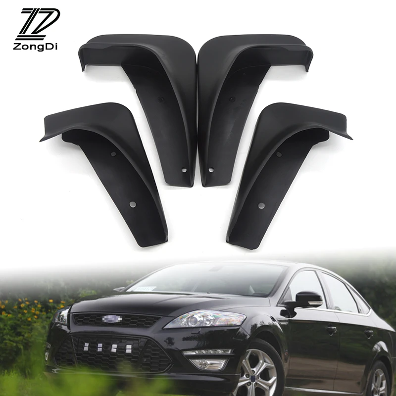 ZD Car Front Rear Mudguards For 2008 2009 2010 2012 Ford Mondeo Mk4 Mudflaps Car styling 1Set/4Pcs Fenders|Mudguards| - AliExpress