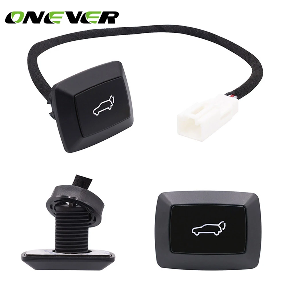 Onever 1pcs Universal Car Rear Trunk Door Light Switch Tail Door Lamp
