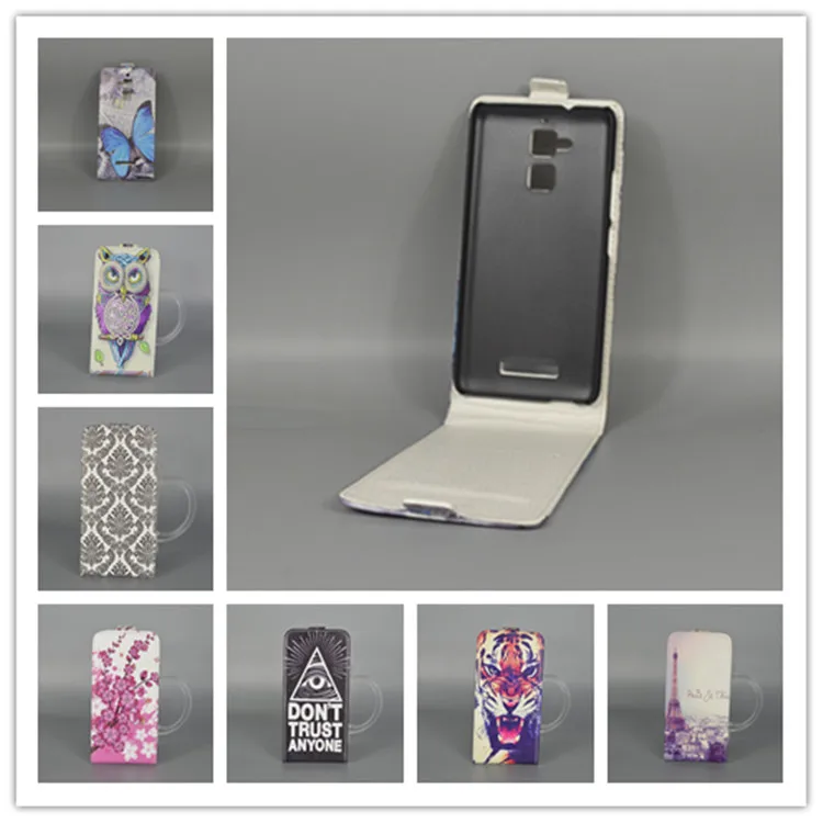 

for ASUS Zenfone 3 Max ZC520TL 5.2 inch Hot Pattern Cute PrintingVertical Flip Cover Open Down/up Back Cover filp leather case