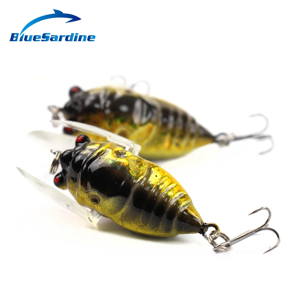 10 قطع 4.5 سنتيمتر bluesardine 5.9 جرام crankbait الصيد إغراء كرنك الطعم الكريكيت صيد السمك الطعم الثابت pesca