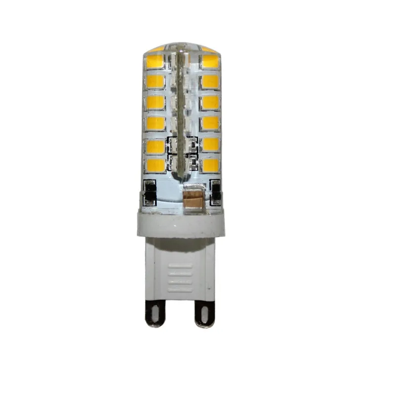 Миниатюрная Светодиодная лампа G9 7 Вт 9 12 3014 SMD 110 В переменного тока 220