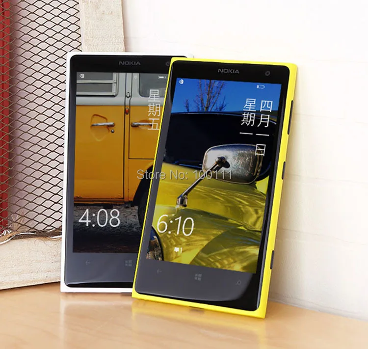 Оригинальный мобильный телефон Nokia Lumia 1020 разблокированный 4 5 дюймов wifi 41.0MP