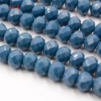 

FLTMRH New! About 4MM 140 piece/lot Bicone Loose Spacer Bead Cut Faceted Glass Stand Beads Fashion Jewelry