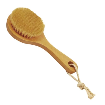 

Bristle Detox Wooden Handle Body Brush Skin Brush Long-handled Sale For Drop Ship