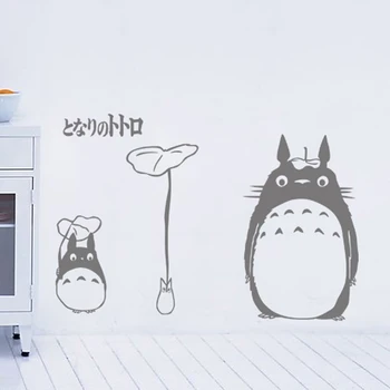 

Totoro Wall Decal Vinyl Wall Stickers Decal Decor Home Decorative Decoration Anime Totoro Car Sticker