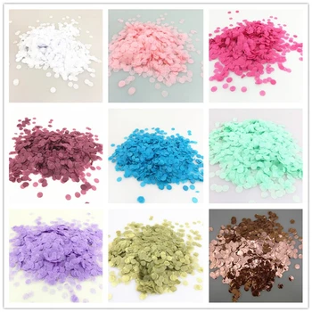 미니 원형 티슈 페이퍼 색종이 서클, 웨딩 베이비 샤워, 생일 파티 테이블 장식, 10g/봉지, 1cm