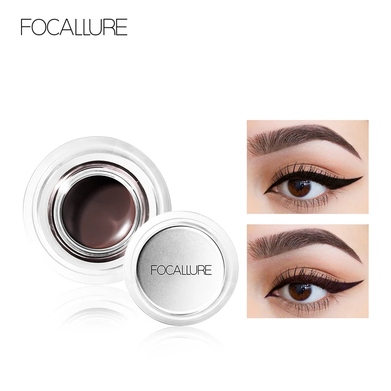 

FOCALLURE Waterproof Eyeliner Cream 3D Black Red Sexy Shades Eye Makeup With BrushLong-lasting Paint Eye Liner