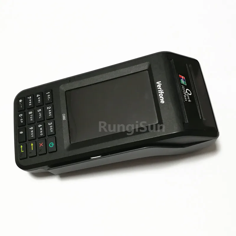 Подержанный Verifone C680 GPRS портативный pos-терминалы ручной фиксации