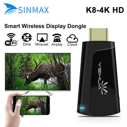 K8 Беспроводной ТВ Stick WI-FI ключ 1080P HDMI Дисплей приемник DLNA Airplay Mirroring для Android/IOS