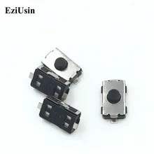EziUsin 3*6*2,5 NC без микропереключателя нормально закрытый/открытый SMD сенсорный силикагель кнопки прерыватель 4*6