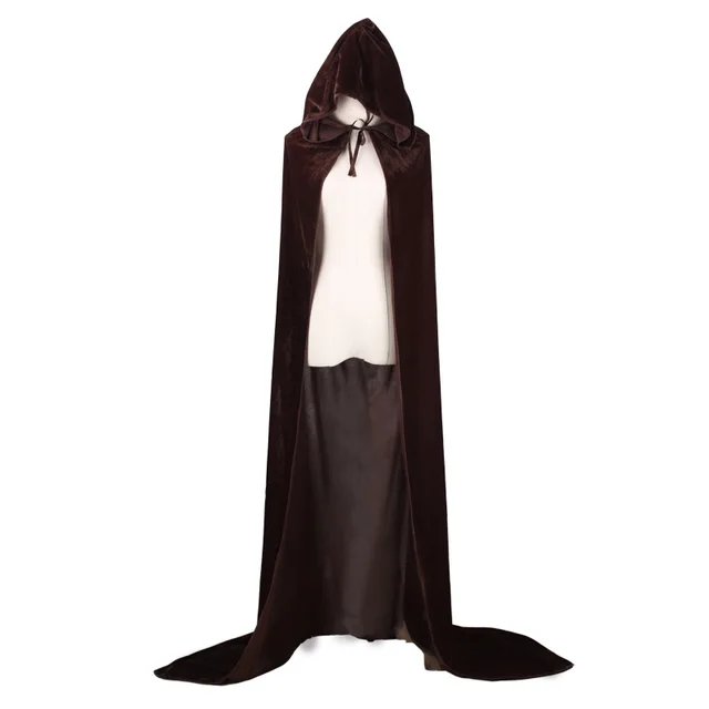 Fashion Halloween Death Large Code Hooded Cloak Prince and Princess ...