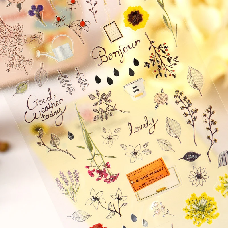 

E40 Cute stationery 1sheet kawaii Deco scrapbooking planner stickers/sticky notes/filofax/papeleria/office supplies