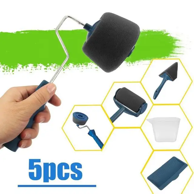 2 3 5 8 9 sztuk Paint Runner Pro Roller Brush szczotka uchwyt Office Room malowanie ścian dom ogród narzędzie zestaw do Wall Dropshipping tanie tanio 2 3 5 8 9 sztuk Paint Runner Pro Roller Brush szczotka uchwyt Office Room malowanie ścian dom ogród narzędzie zestaw do Wall Dropshipping tanie tanio