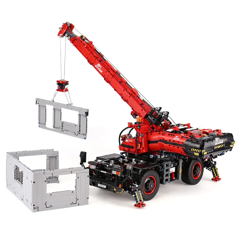 

Lepin 20085 Technic Toys Car Model The Legoing 42082 Rough Terrain Crane Set Buidling Blocks Bricks Kids Toys Christmas Gifts