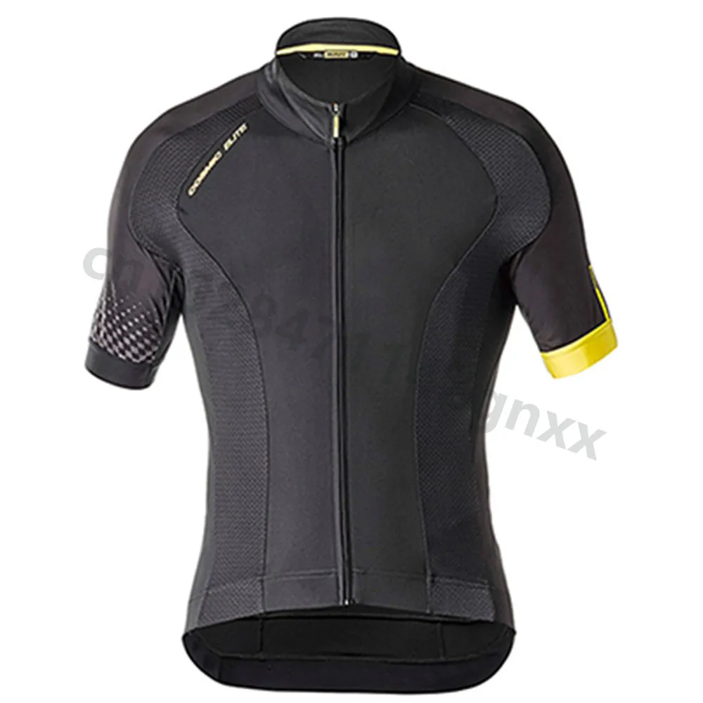 

Mavic 2019 Cycling Jerseys Men Mountain Riding Bike Jersey mtb Bicycle Wear Maillot Ropa Ciclismo Summer Anti UV Cycling Shirt