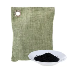 5 упаковок каждая мини бамбуковая угольная Сумка натуральный очиститель воздуха, дезодорант для обуви и ароматизатор пакет из 5 мешков случайный@ 40