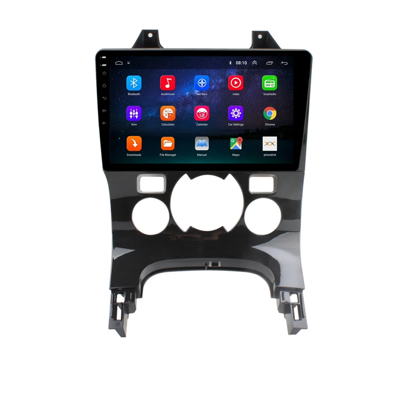 Excellent 9" 2.5D IPS Android 8.1 Car DVD Multimedia Player GPS for Peugeot 3008 2011 2012 2013-2016 audio car radio stereo navigation 1
