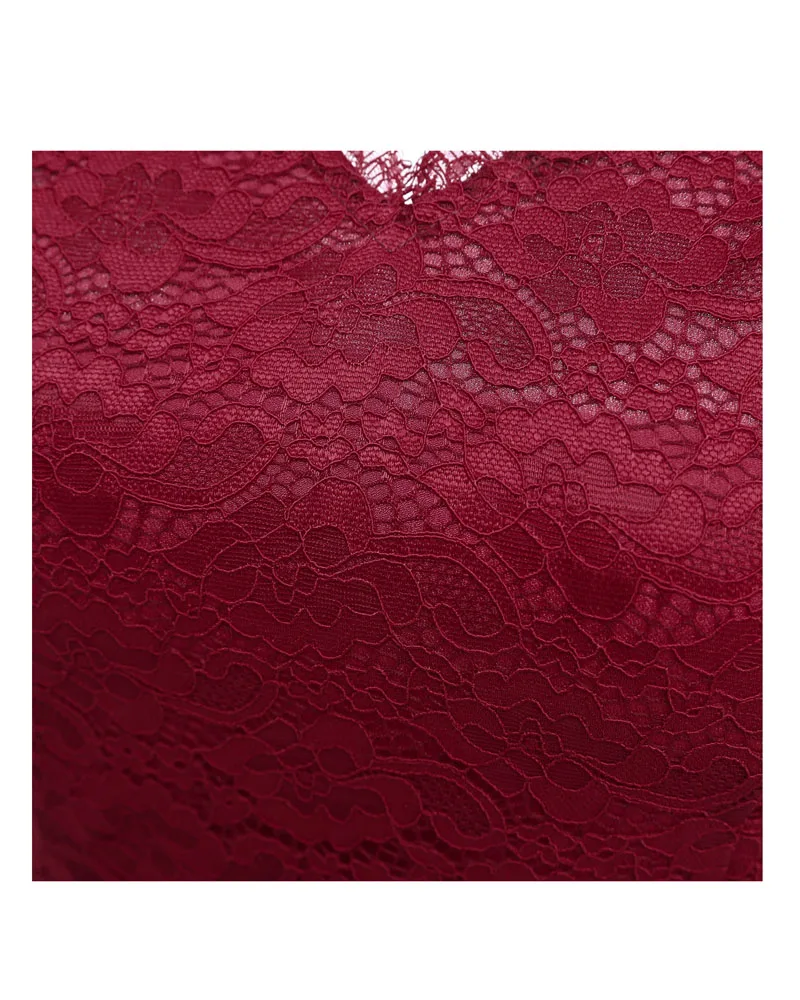 Women Sexy V-Neck Floral Lace Chiffon Dresses Summer 2018 Backless Pink Burgundy Black 50s 60s Rockabilly Vintage Party Dress (2)