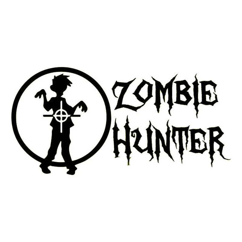 15.6cm*7.7cm ZOMBIE HUNTER Horror Walking Dead Zed Fashion Decal Car