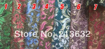 

Stretch Cotton African fabric soft fabric elastic textile flashing Best new embroidery fabrics flipping hole cloth embroidered