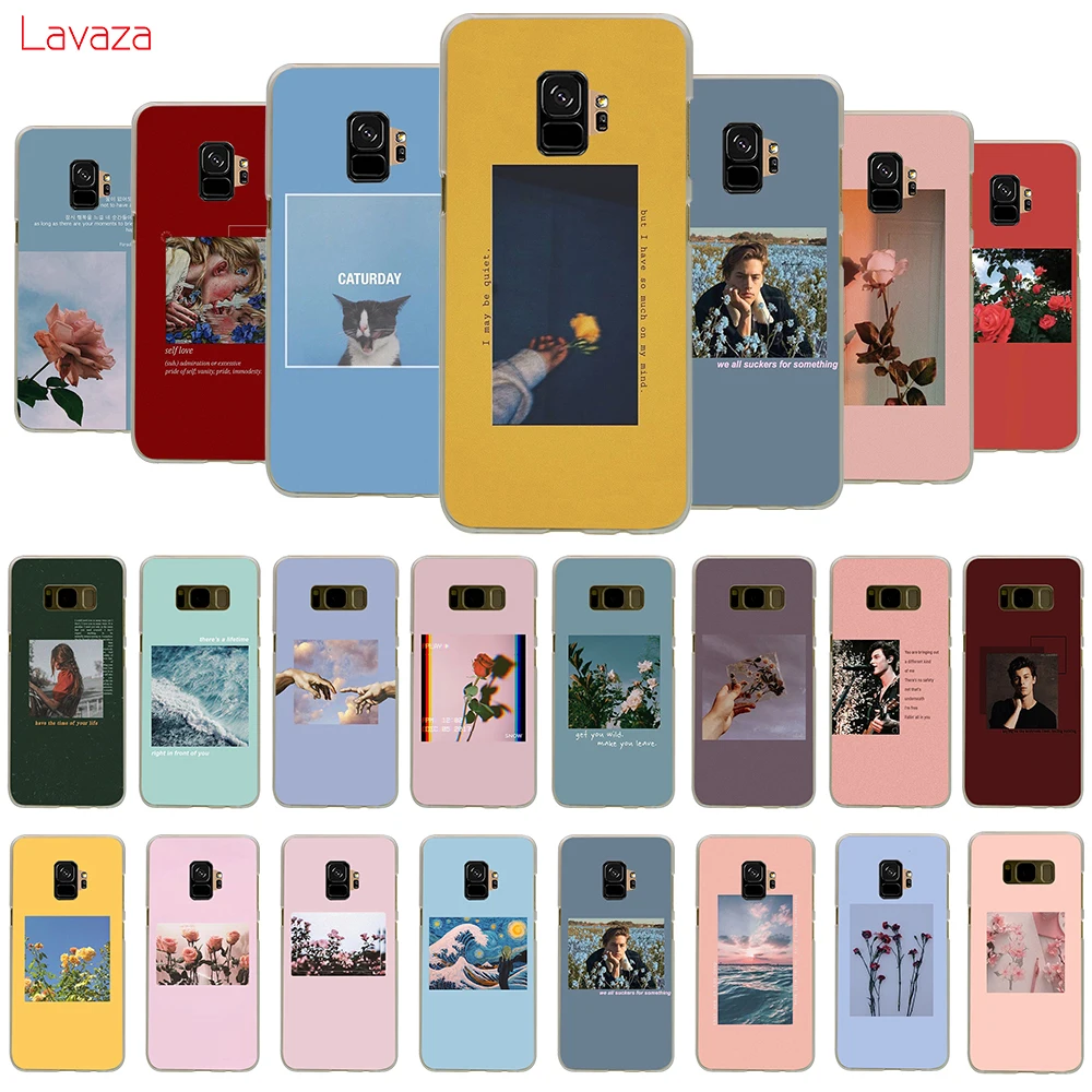 

Lavaza Lock Screen Aesthetic Hard Phone Case for Samsung Galaxy A10 A30 A40 A50 A70 M10 M20 M30 Cover