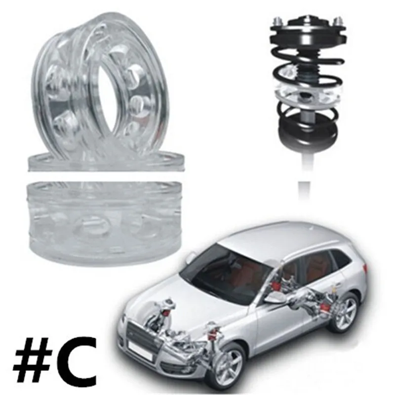

(Size C) 2Pcs Special Wholesale Type C Car Auto Shock Absorber Spring Power Cushion Buffer For Car Auto,Urethane, Auto Parts