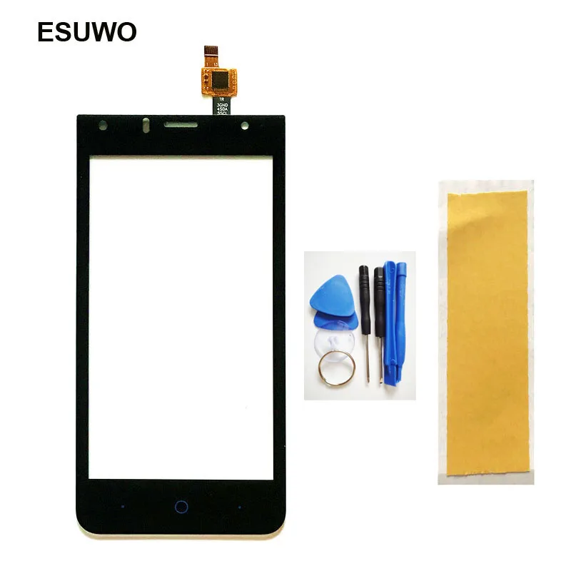 

ESUWO Touch Screen For ZTE Blade A210 Touchscreen Digitizer Front Panel Lens Glass Replacement +Tools