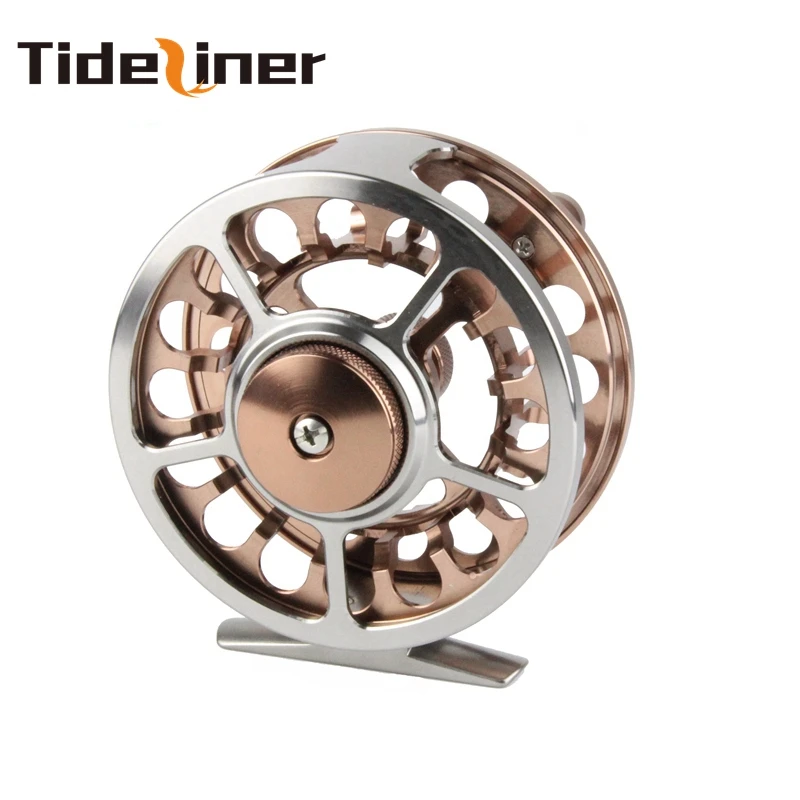 

Tideliner Fly fishing reel 3 BB 163g 7/8# 90mm full metal high Quality fly reel wheel can be changed left to right hand wheels