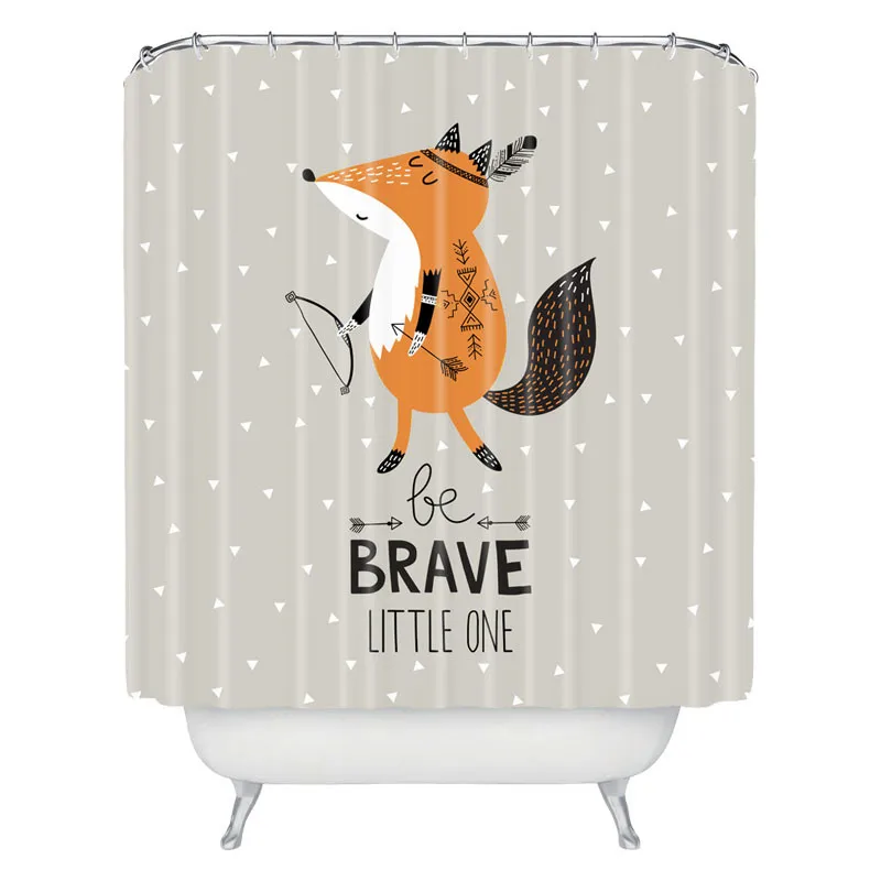 Us 15 11 16 Off New Arrival Cartoon Fox Polyester Custom Shower Curtains Design Curtain Bathroom Waterproof Fabric In Us 15 11 16 Off New Arrival Cartoon Fox Polyester Custom Shower Curtains Design Curtain Bathroom Waterproof Fabric In