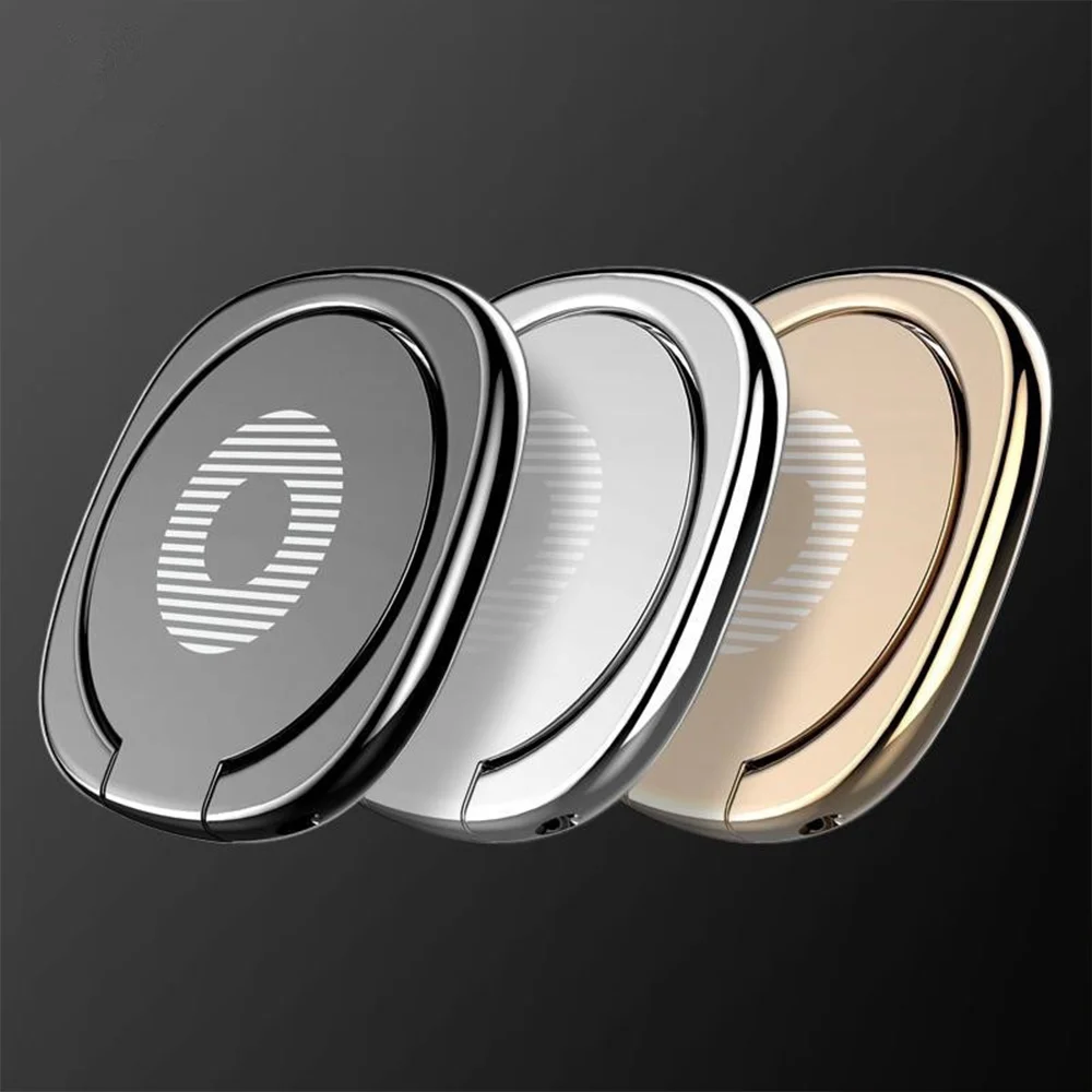 

Mobile Phone Finger Ring Grip Phone Stand 360 Degree Rotate Convenient Fashionable Bracket Cell Phone Holder Party Gift