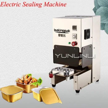 

Aluminium Foil Food Cans Electric Sealing Machine Takeaway Food Box Sealing Machine Catering Restaurant Equipment