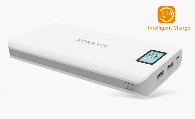 Original Romoss Sense 6 Plus Dual USB 20000mAh 18650 Power Bank 8