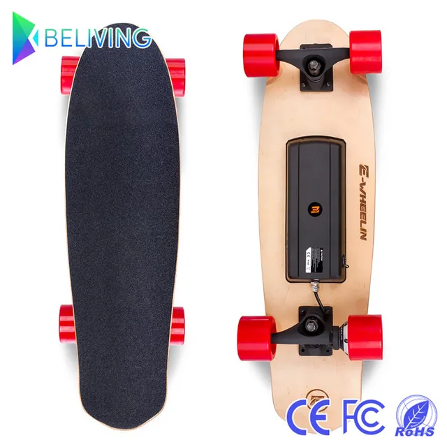 Best price at $347 Cheap 2016 New Arrival Backfire Electric Skateboard Samsung Battery Air Wheel Four Wheeled With Wireless Remote Beliving N4-WIRE