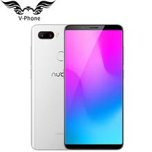 2018 новый оригинальный 6 GB 64 GB zte Нубия Z18 мини мобильный телефон 5,7 «Snapdragon 660 АНО Восьмиядерный 24MP Камера FHD Full Экран Face ID