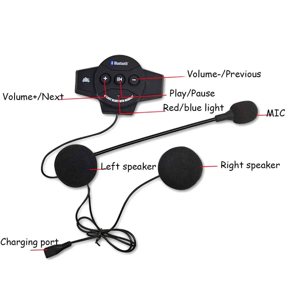 E4602-Helmet Bluetooth Headset-8
