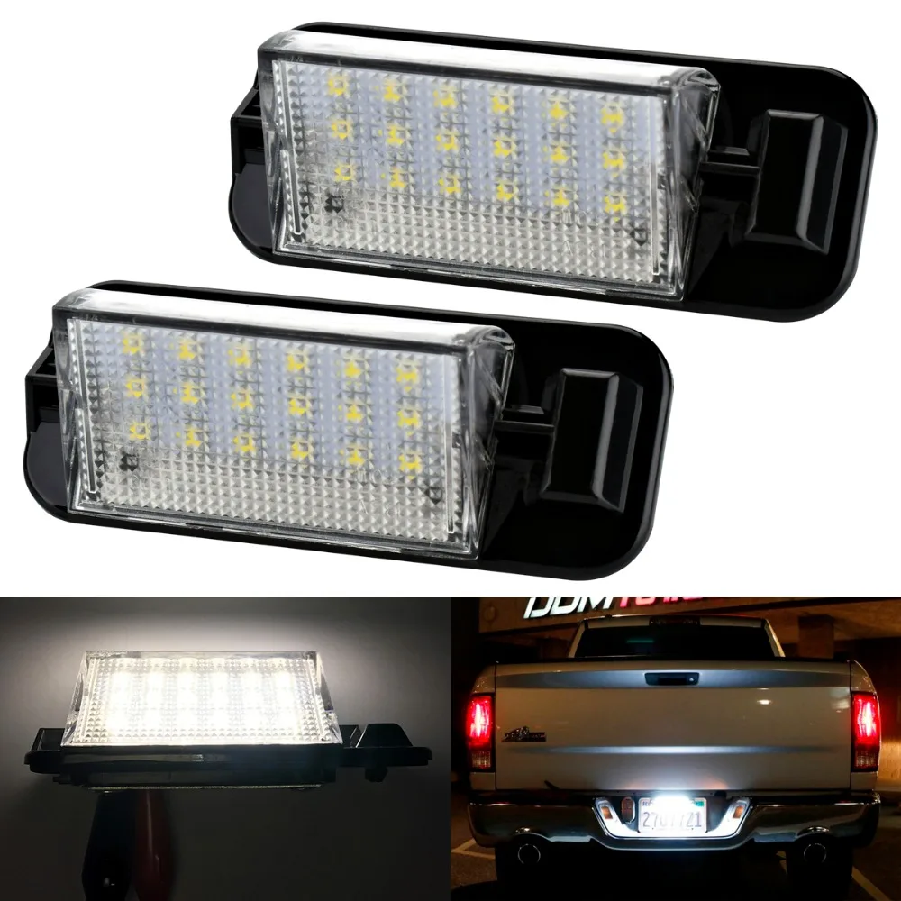 

2pcs 18 LEDs Number License Plate Lamps For BMW E36 3 Series Car Tuning Auto Rear Trunk Warning Lights LED Accessories
