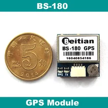 BEITIAN небольшой Размеры 4,9g PPS ttl уровень базовой станции 9600bps gps модуль NMEA-0183 1 Гц 5,0 V BS-180