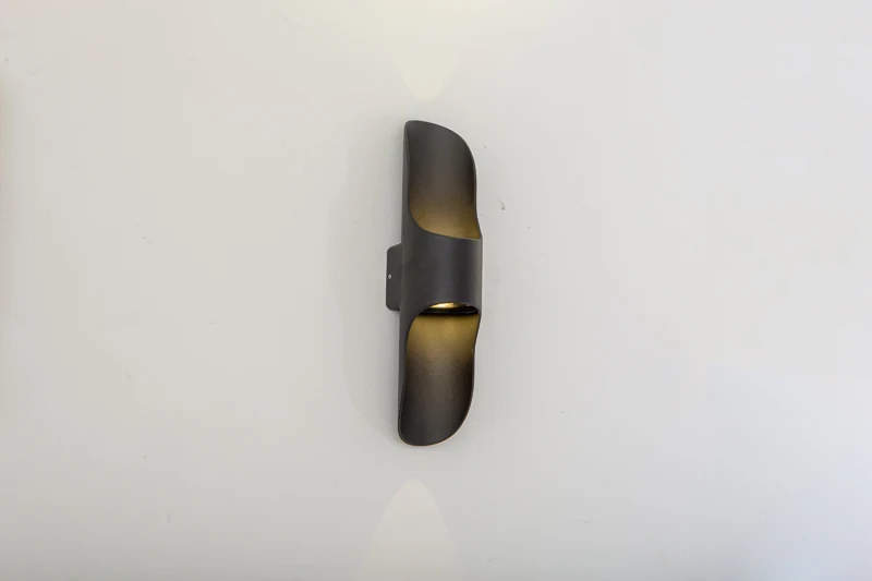 Светодиодный настенный светильник для ванной комнаты(IP55), алюминиевый бамбуковый настенный светильник