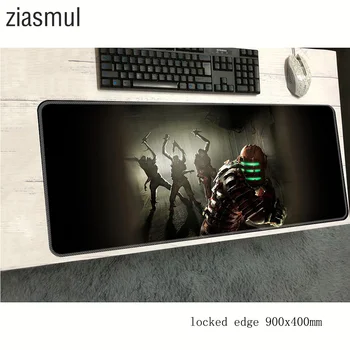 

dead space mouse pad 900x400x2mm mats Indie Pop Computer mouse mat gaming accessories Domineering mousepad keyboard pc gamer