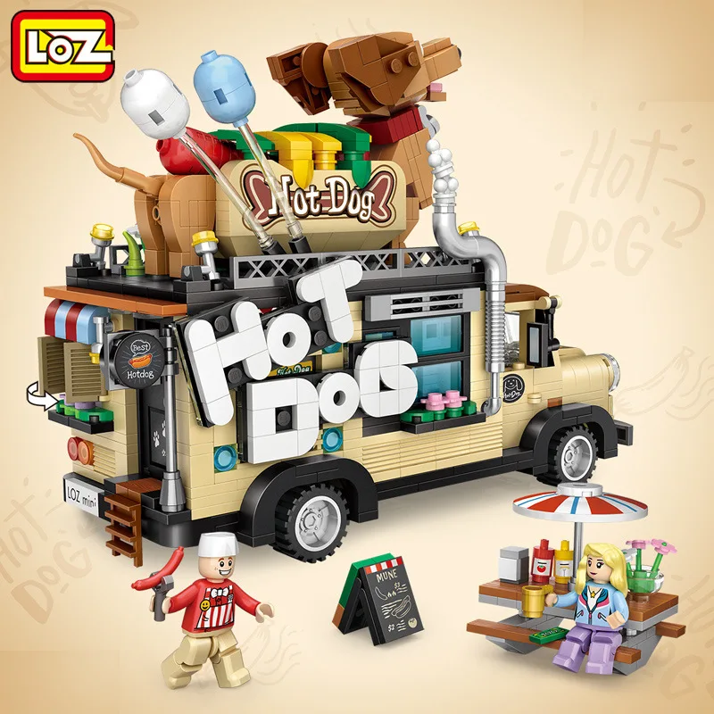 LOZ MINI Blocks Car 1116-3