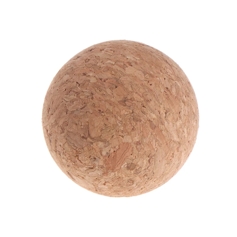 1 шт. 36 мм пробковый футбольный мяч из цельного дерева, футбольный мяч, детский футбольный мяч для ног, Новинка