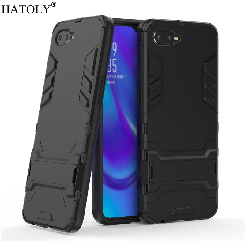 

For Cover OPPO RX17 Neo Case Rubber Robot Armor Shell Shockproof Hard PC Phone Case for OPPO RX17 Neo Cover for OPPO RX17 Neo